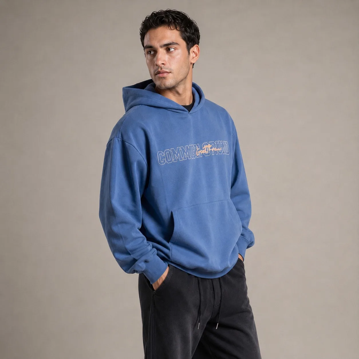 50 Hoodie Blue Fade - Imagen 3